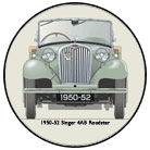 Singer Nine 4AB Roadster 1950-52 Coaster 6
